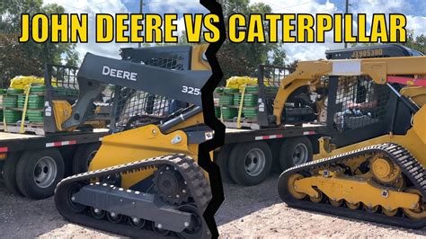 john deere vs cat mini excavator|deere vs caterpillar revenue.